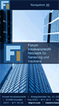 Mobile Screenshot of foruminsolvenz.net